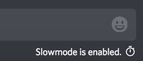 Discord Slow Mode