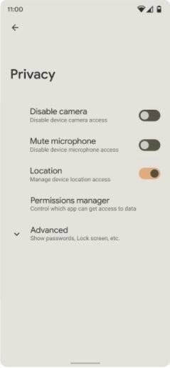 Android 12 Privacy Featuires