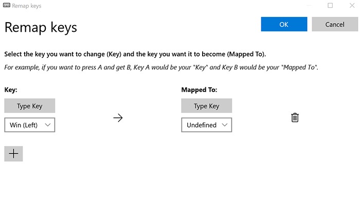 Disable Windows Key