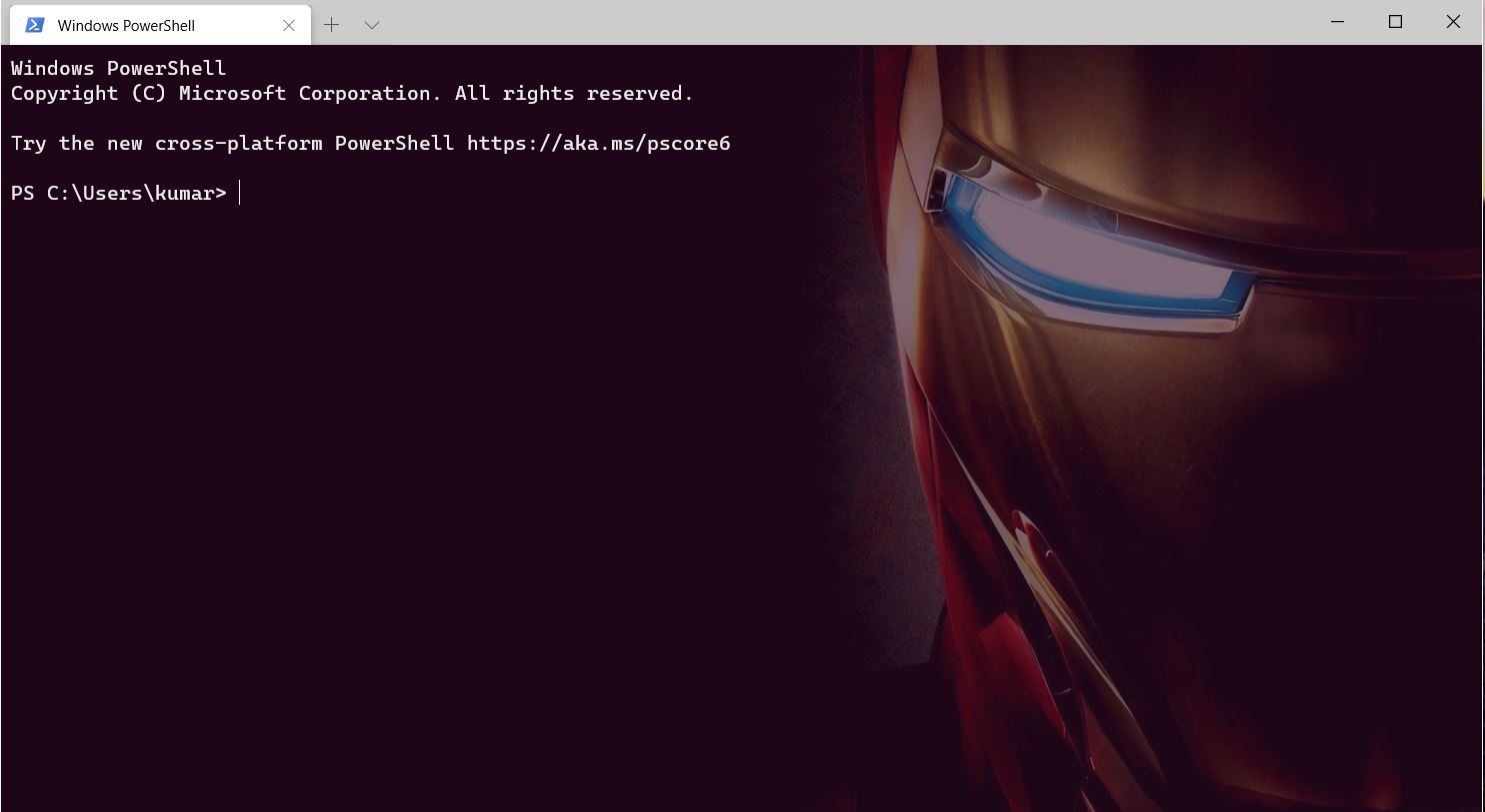 Windows Terminal Background Image