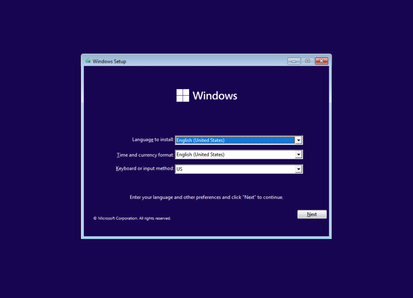Windows 11 Installer